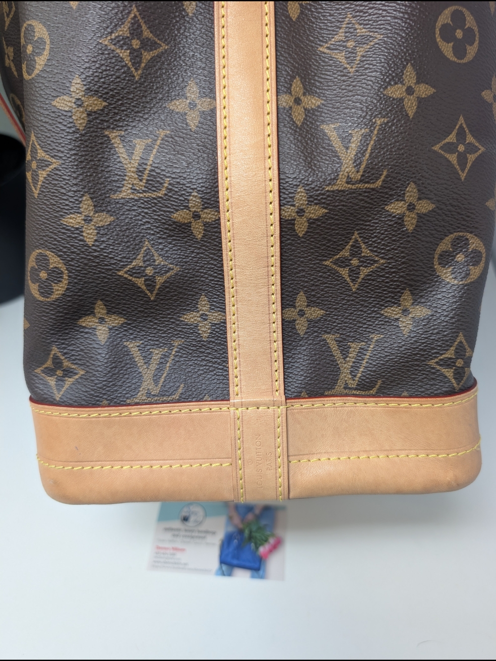 Louis Vuitton Brown‎ Monogram Noé Drawstring Bucket Bag - Picture 7 of 16